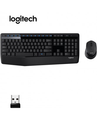 Logitech MK370 Combo for Business Wireless Keyboard and Mouse Gold One Computer